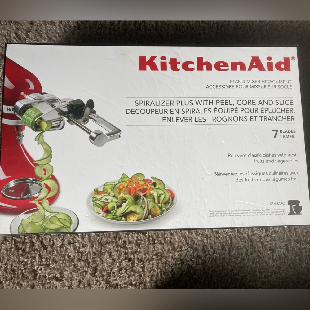 KitchenAid Spiralizer Plus with Peeler, Core and Slicer Attachment